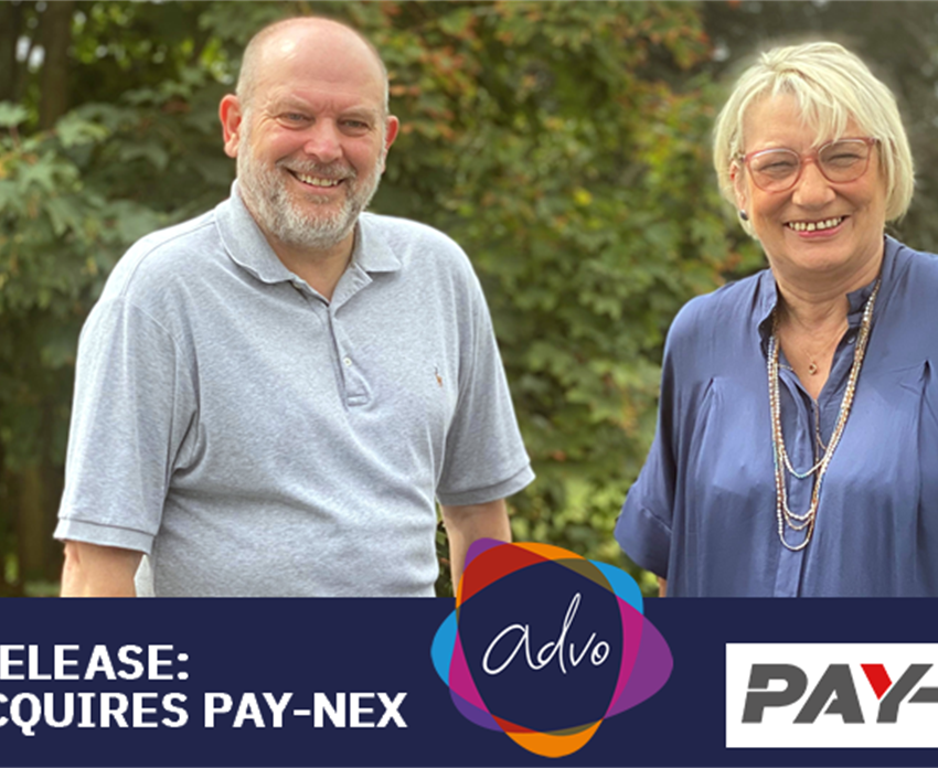 PRESS RELEASE: Advo acquires Surrey based Payroll company, Pay-Nex Limited thumbnail